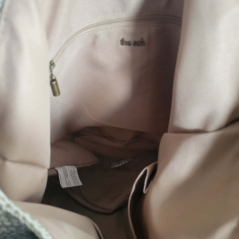 The Sak Limited Edition Crochet Natural Strawberries Hobo Bag - Picture 4 of 14